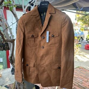 Paisley & Gray Tan Military Jacket